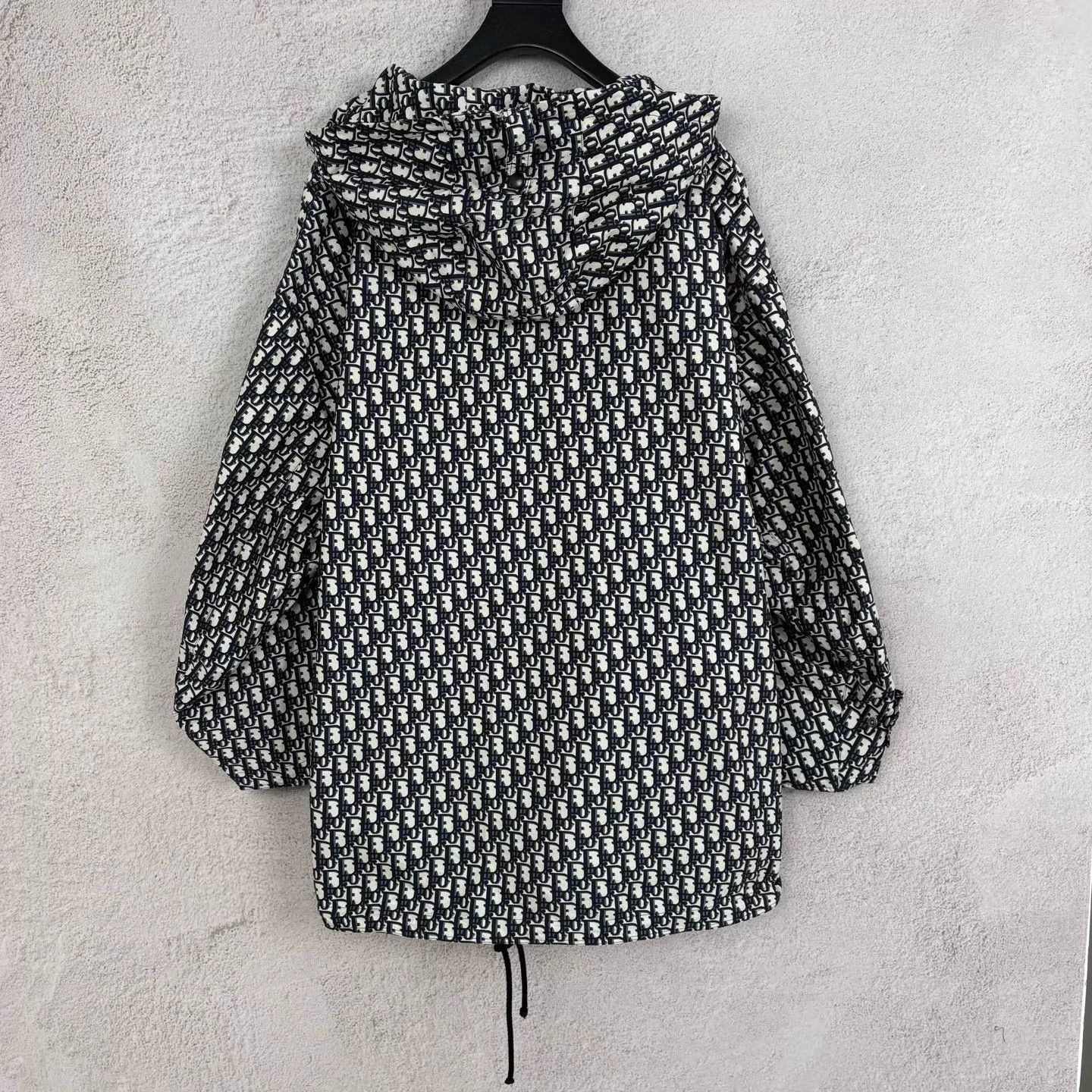Dior Dior Black Classic Print Hooded Jacket Size S Size S / US 4 / IT 40 - 2 Thumbnail