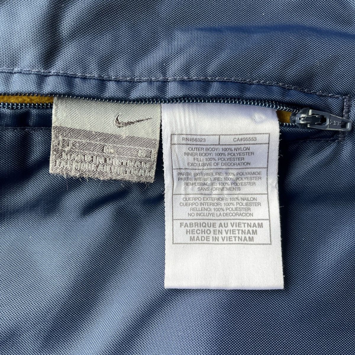 Nike Vintage Y2K Nike Navy Yellow Reversible Zip-Up Jacket Size US L / EU 52-54 / 3 - 7 Thumbnail