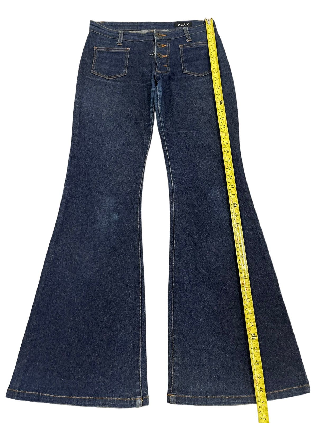 If Six Was Nine Vintage Japanese Brand Bell Bottom Style Flare Jeans Size US 30 / EU 46 - 9 Thumbnail