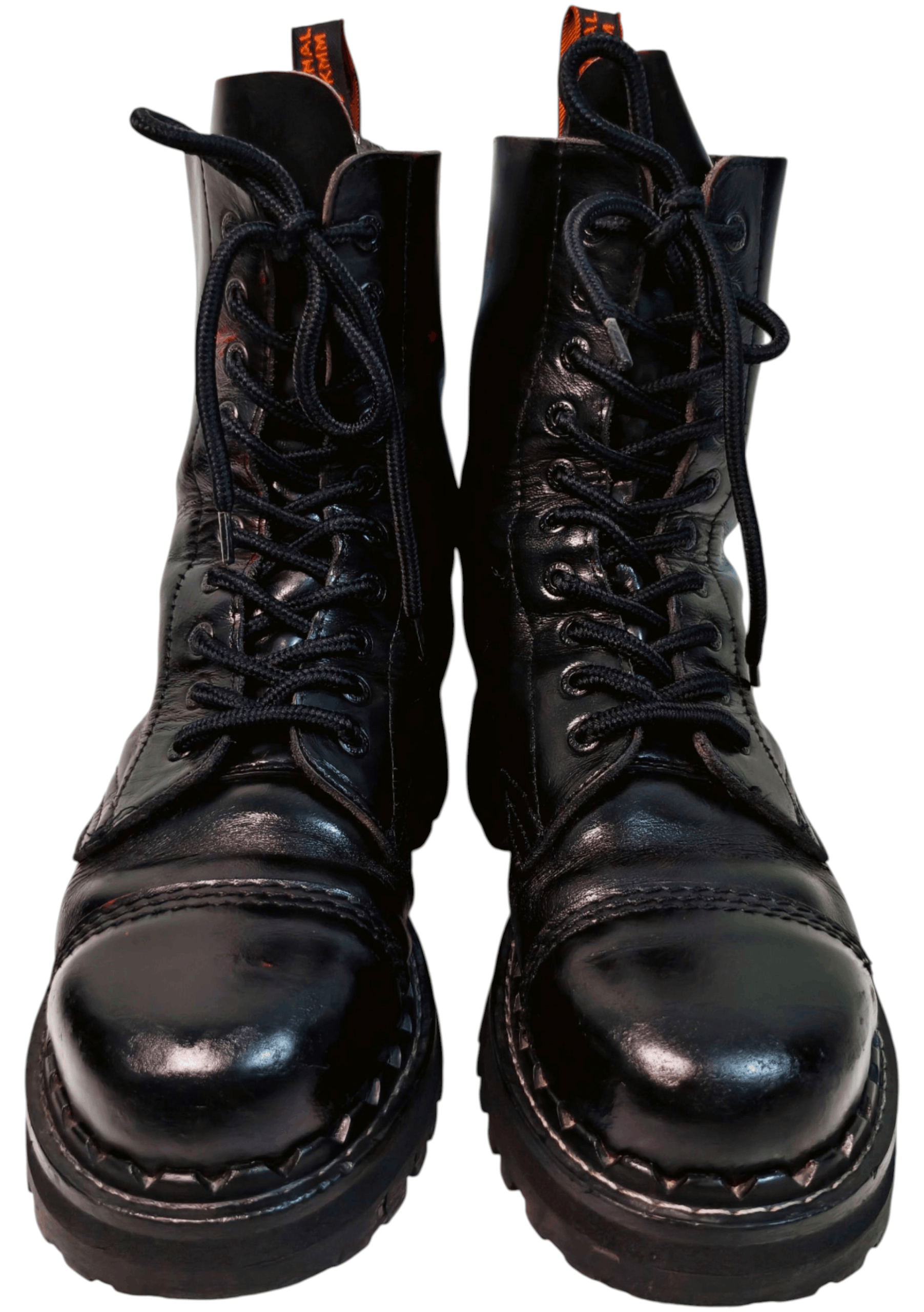 Other KMM Combat boots Men's 10 eyes Black Steel Toe Size US 9 / EU 42 - 7 Thumbnail