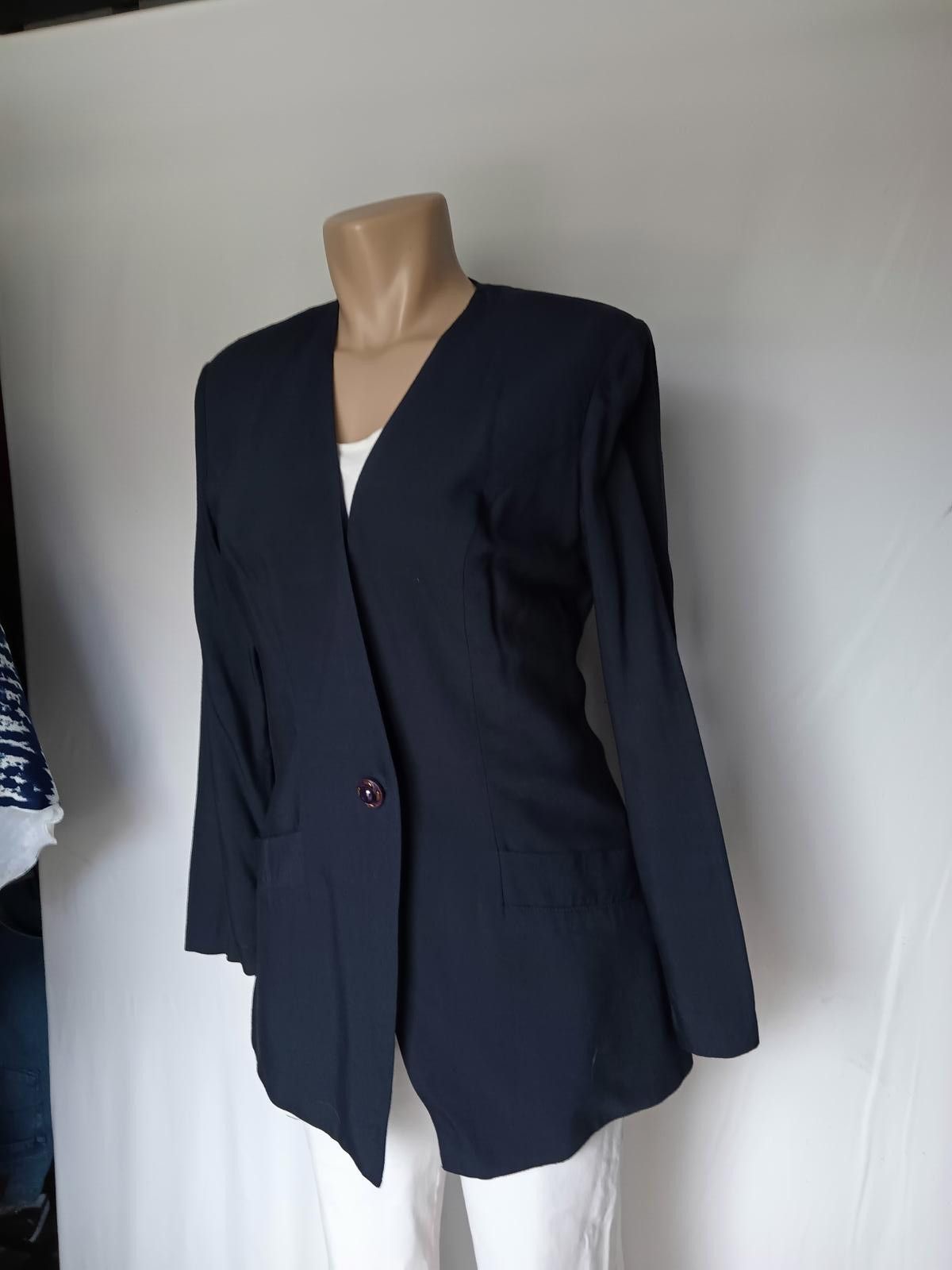 Designer Lani's Original Navy Blazer - Size 10 Size L / US 10 / IT 46 - 2 Thumbnail
