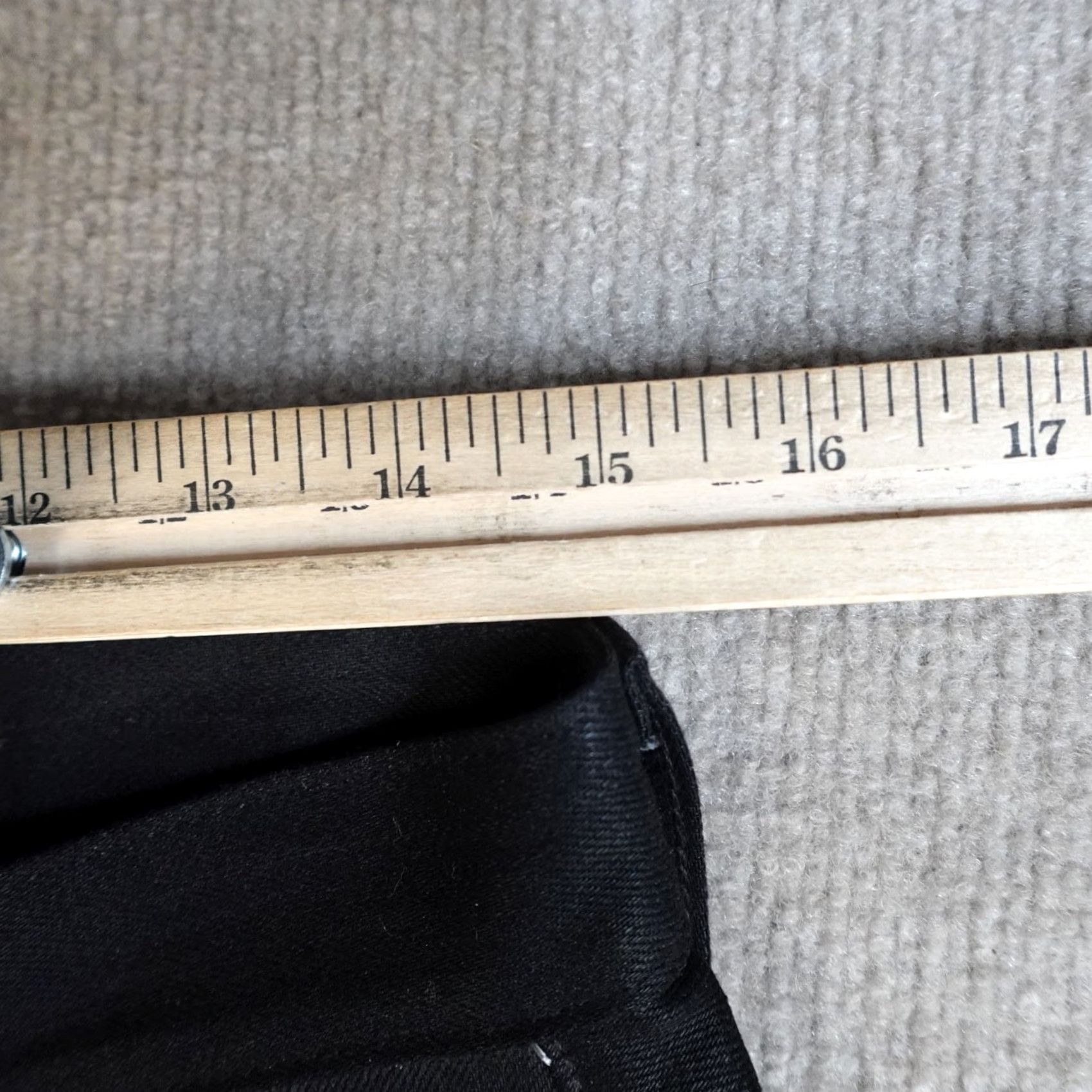 Vintage AG Adriano Goldschmied Jeans Womens 29 Black High Rise Slim Selvedge Kaihara USA Jeans Women Slim 29 Black Size 29" - 5 Thumbnail