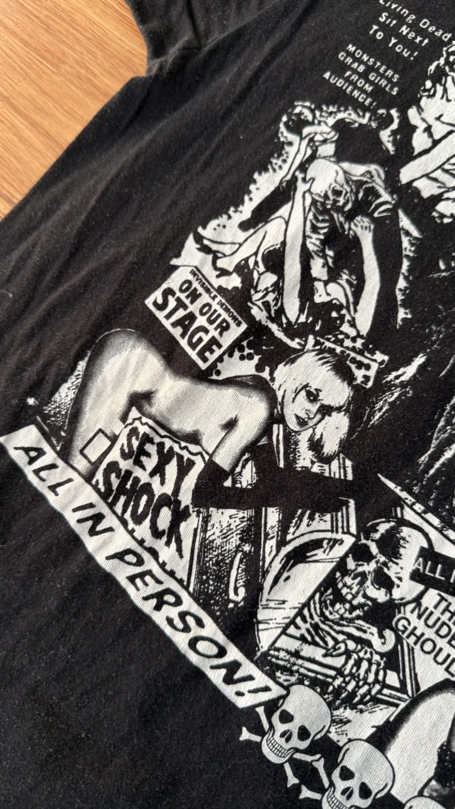 Other Rare Rob Zombie Portrait Overprint T-Shirt Sz:L White Zombie Size US L / EU 52-54 / 3 - 6 Thumbnail