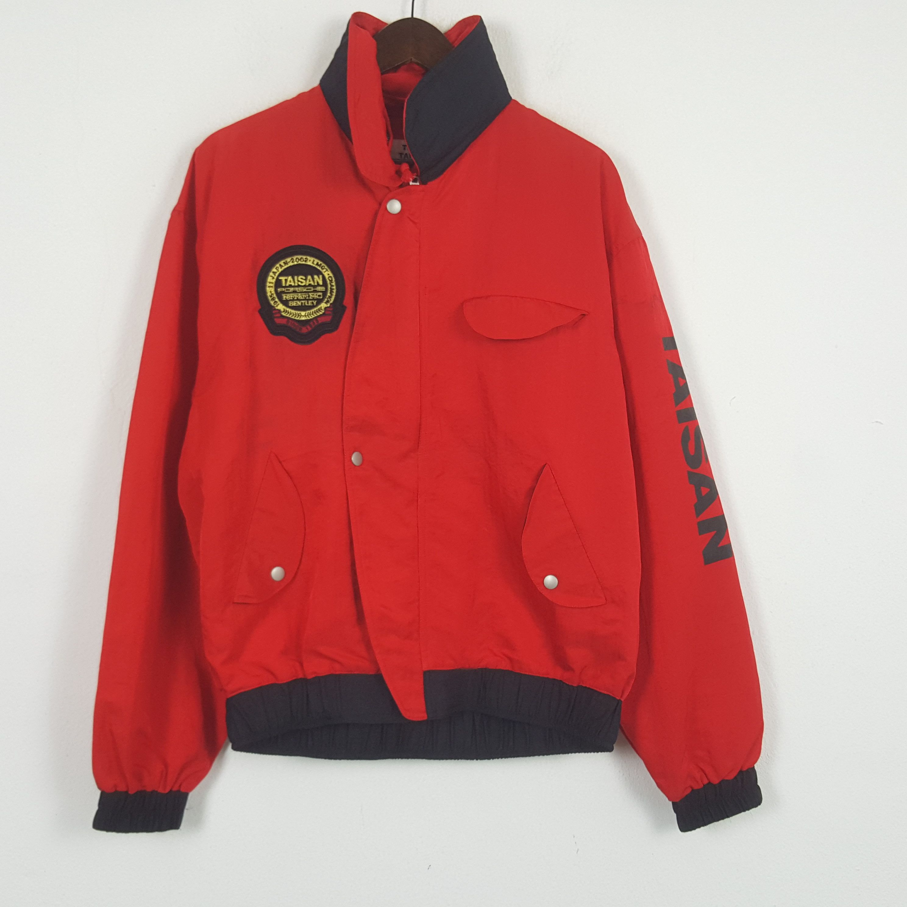 Sports Specialties × Vintage Vintage Porsche Team Taisan Sport Bomber Jacket Size US L / EU 52-54 / 3 - 3 Thumbnail