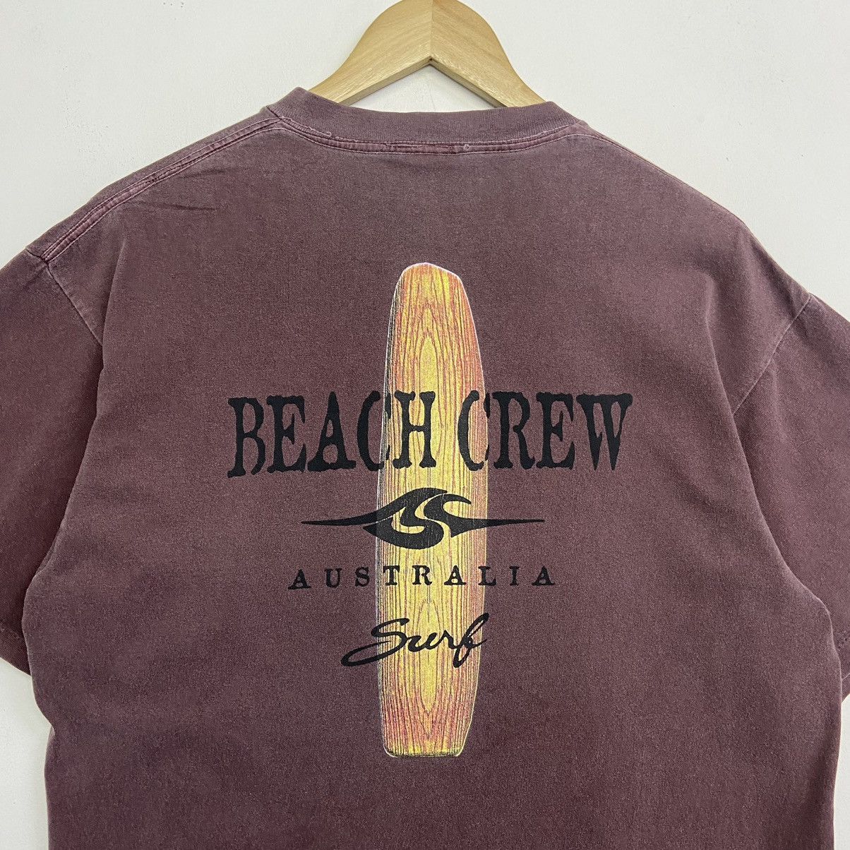 Vintage ‘Beach Crew Australia Surf Surfing T-shirt Size US M / EU 48-50 / 2 - 3 Thumbnail