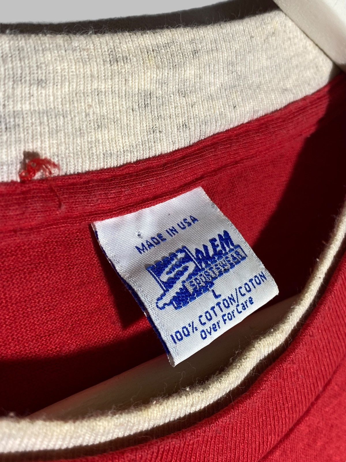 NBA Chicago Bulls Salem Sportswear T-Shirt VTG 90s NBA Logo Size US L / EU 52-54 / 3 - 15 Thumbnail