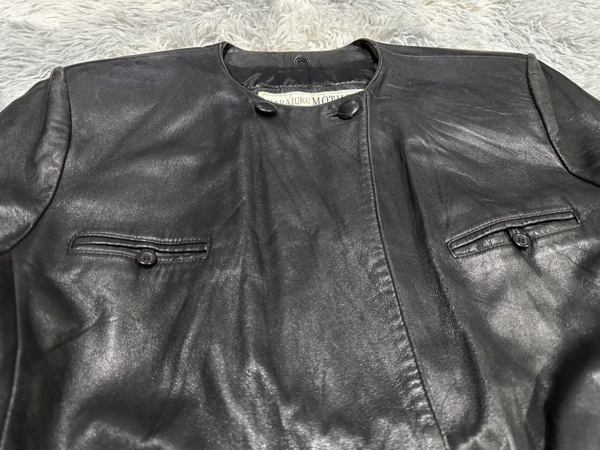 Japanese Brand 🔥Sick Y2K Harajuku Mother Lambskin Leather Jacket Goth Punk Size US L / EU 52-54 / 3 - 8 Thumbnail