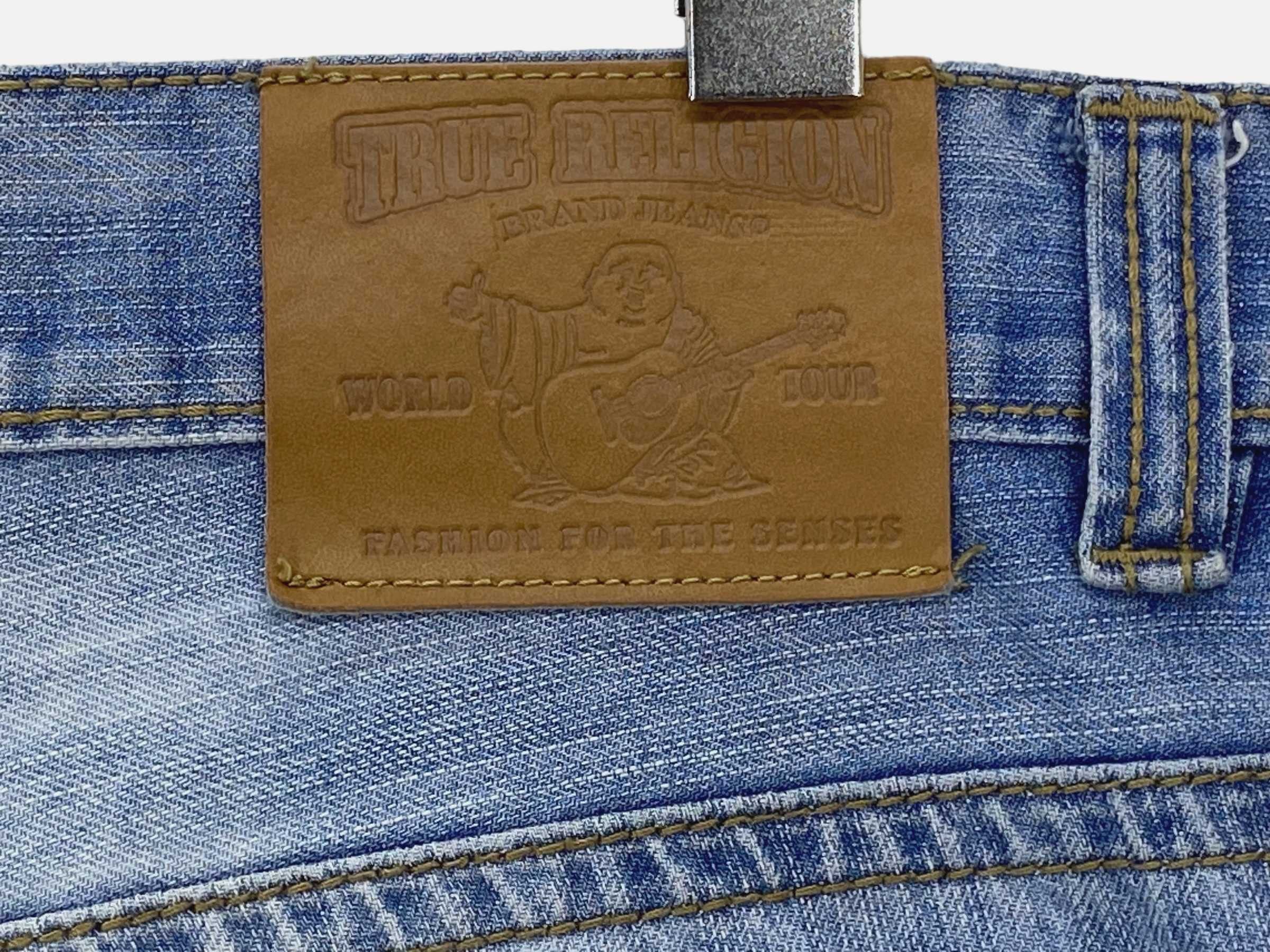 True Religion True Religion Straight Denim Jeans Size US 31 - 7 Thumbnail