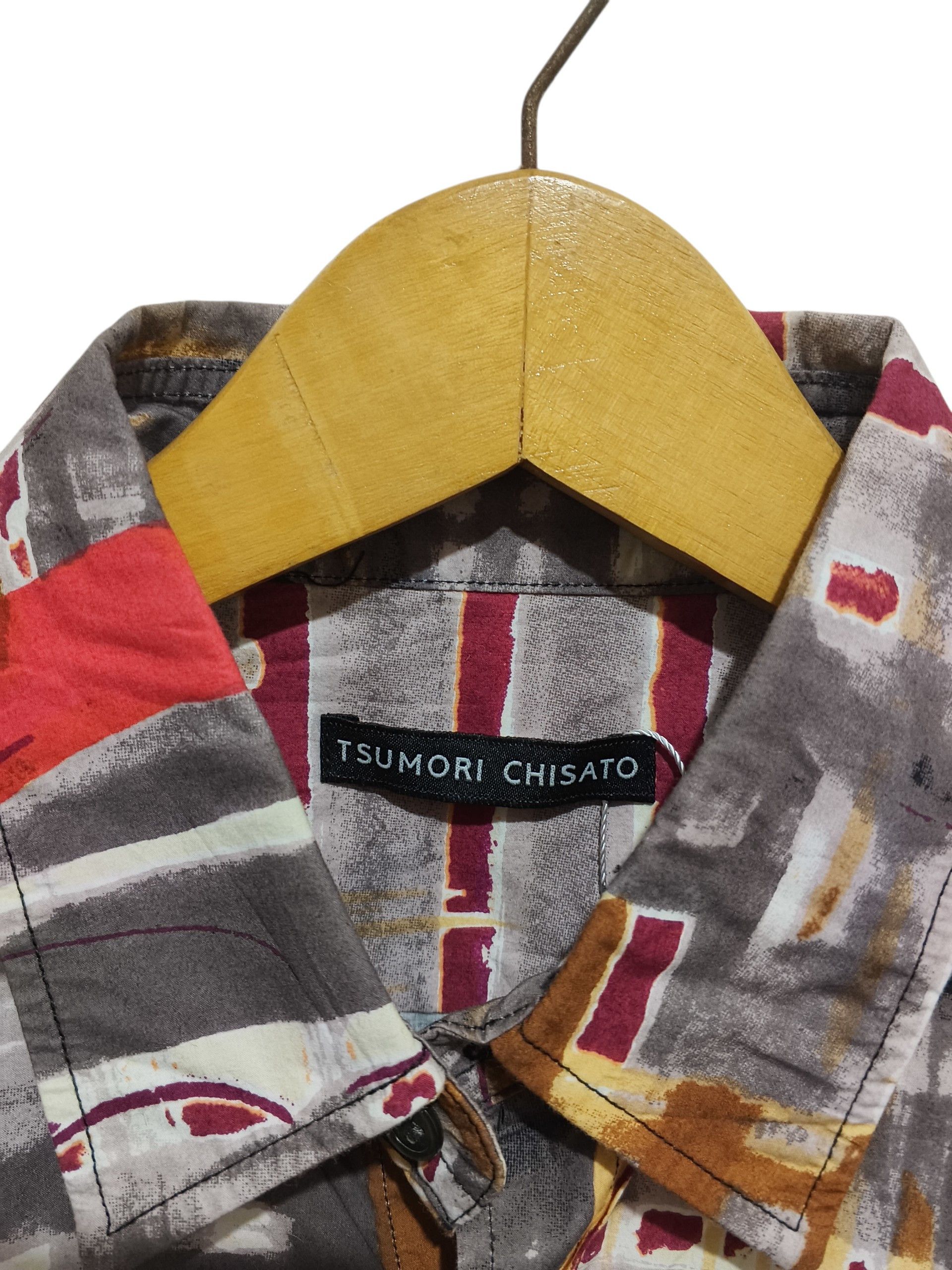 Tsumori Chisato TSUMORI CHISATO ABSTRACT PRINTED SHIRT Size US S / EU 44-46 / 1 - 4 Thumbnail