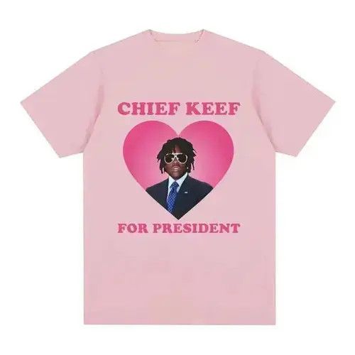Designer Chief Keef for President T Shirt Size US M / EU 48-50 / 2 - 3 Thumbnail