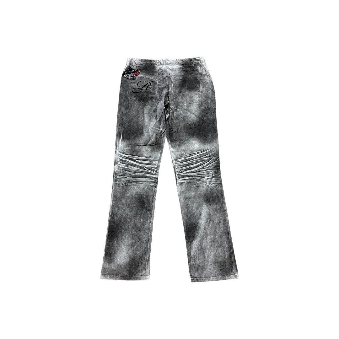 Tornado Mart 🔥Sick Y2K Rosso By Vice Fairy Smoke Clawmark Denim Vkel Size US 32 / EU 48 - 6 Thumbnail