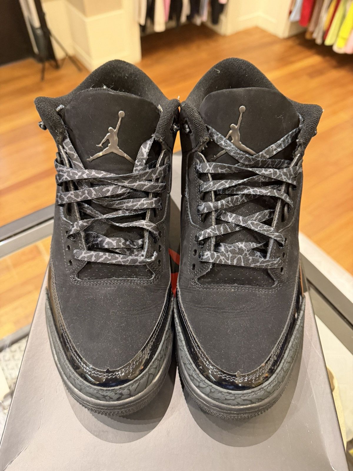 Jordan Brand Jordan 3 Retro ‘Black Cat’ Size US 10 / EU 43 - 4 Thumbnail