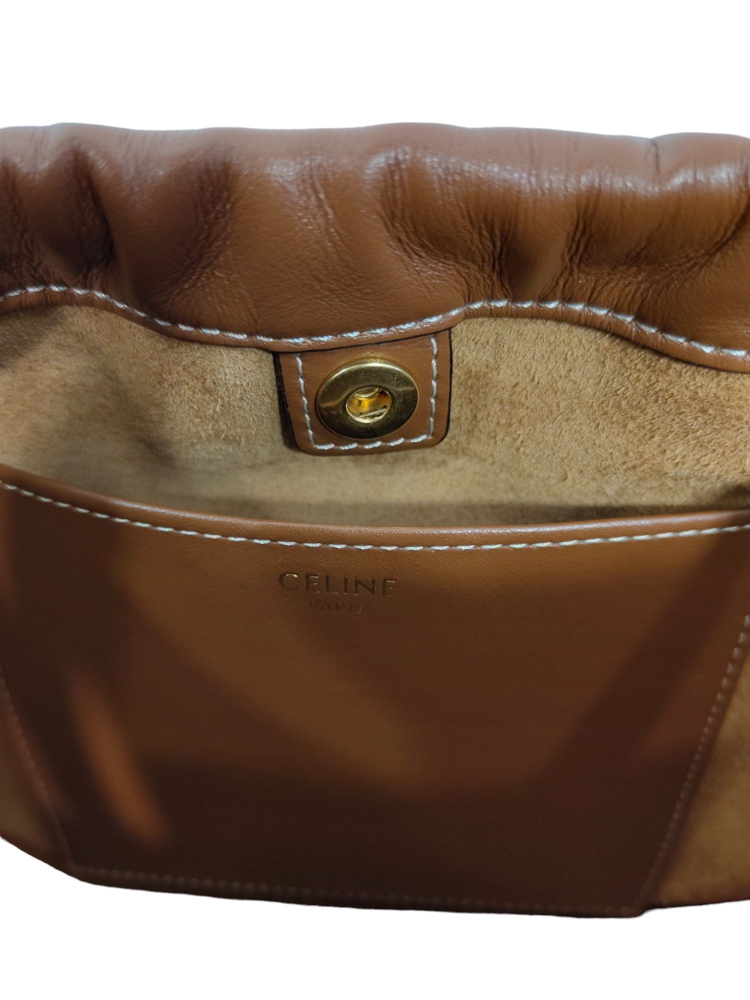 Celine Celine Small Cabas Drawstring Cuir Triomphe Size ONE SIZE - 6 Thumbnail