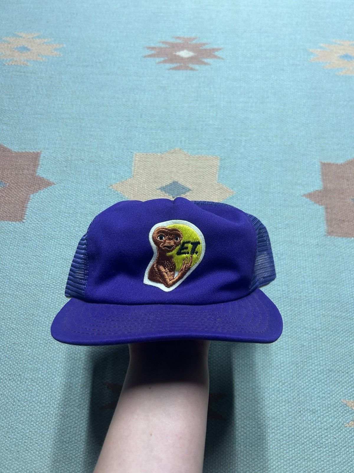 Vintage Vintage 80s trucker hat ET extra terrestrial movie promo Size ONE SIZE - 2 Thumbnail
