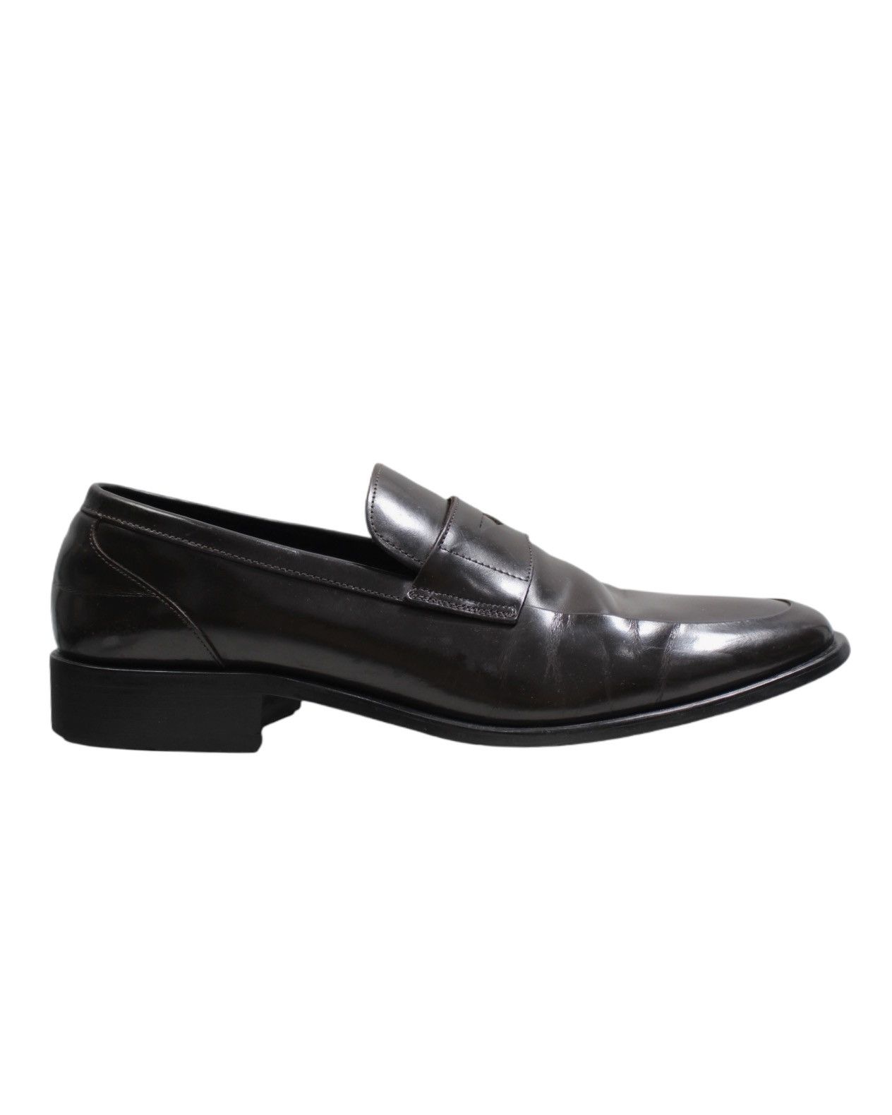 Vintage SODA HOMME LEATHER PENNY LOAFER Size US 8 / EU 41 - 4 Thumbnail