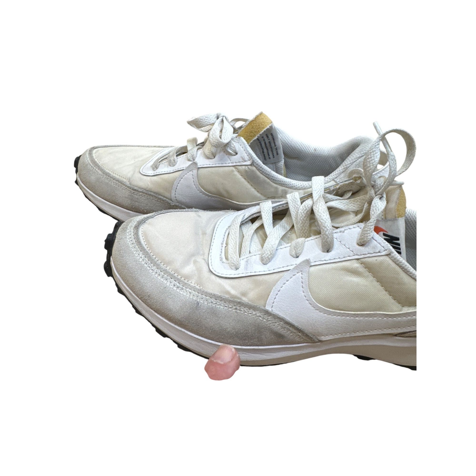 Nike Nike 1972 Womens Cream White Waffle Running Shoes Sneakers S Size US 9 / IT 39 - 4 Thumbnail
