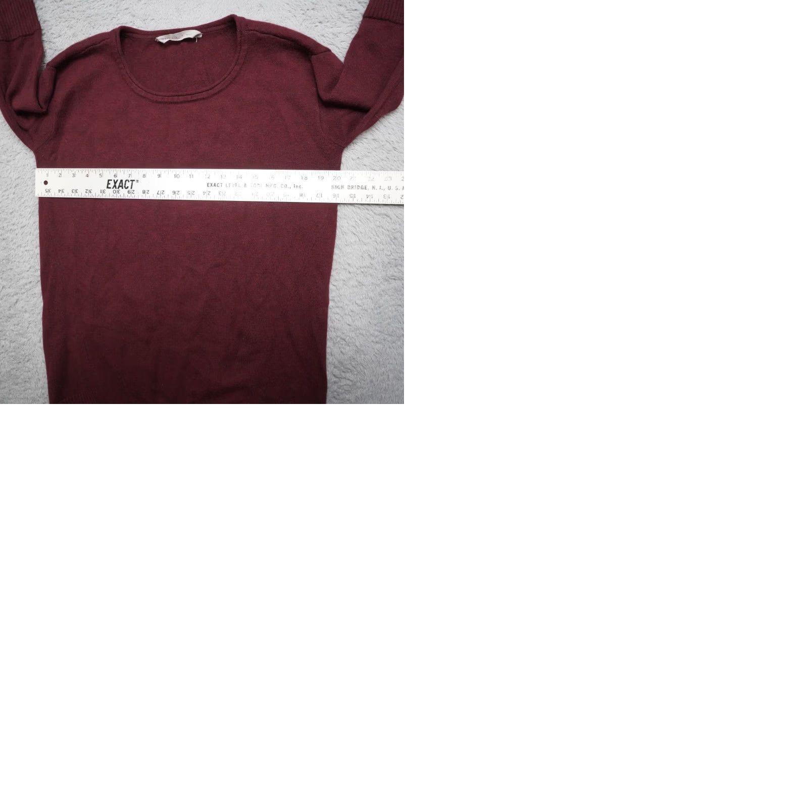Athleta Athleta Merino Wool Sweater Womens M Red Crew Roll Cuff Thumb Holes Sweatshirt Pullover Cardigan Holiday Casual Activewear Winter Fall Spring Size M / US 6-8 / IT 42-44 - 9 Thumbnail