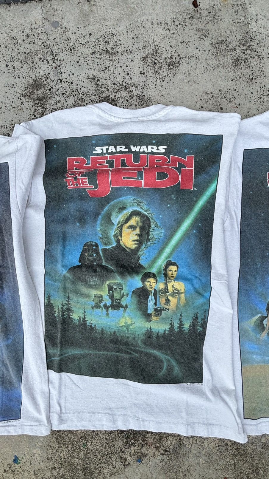 Star Wars Combo Vintage 1995 Star Wars The Empire Strikes Back Rare Size US L / EU 52-54 / 3 - 5 Thumbnail