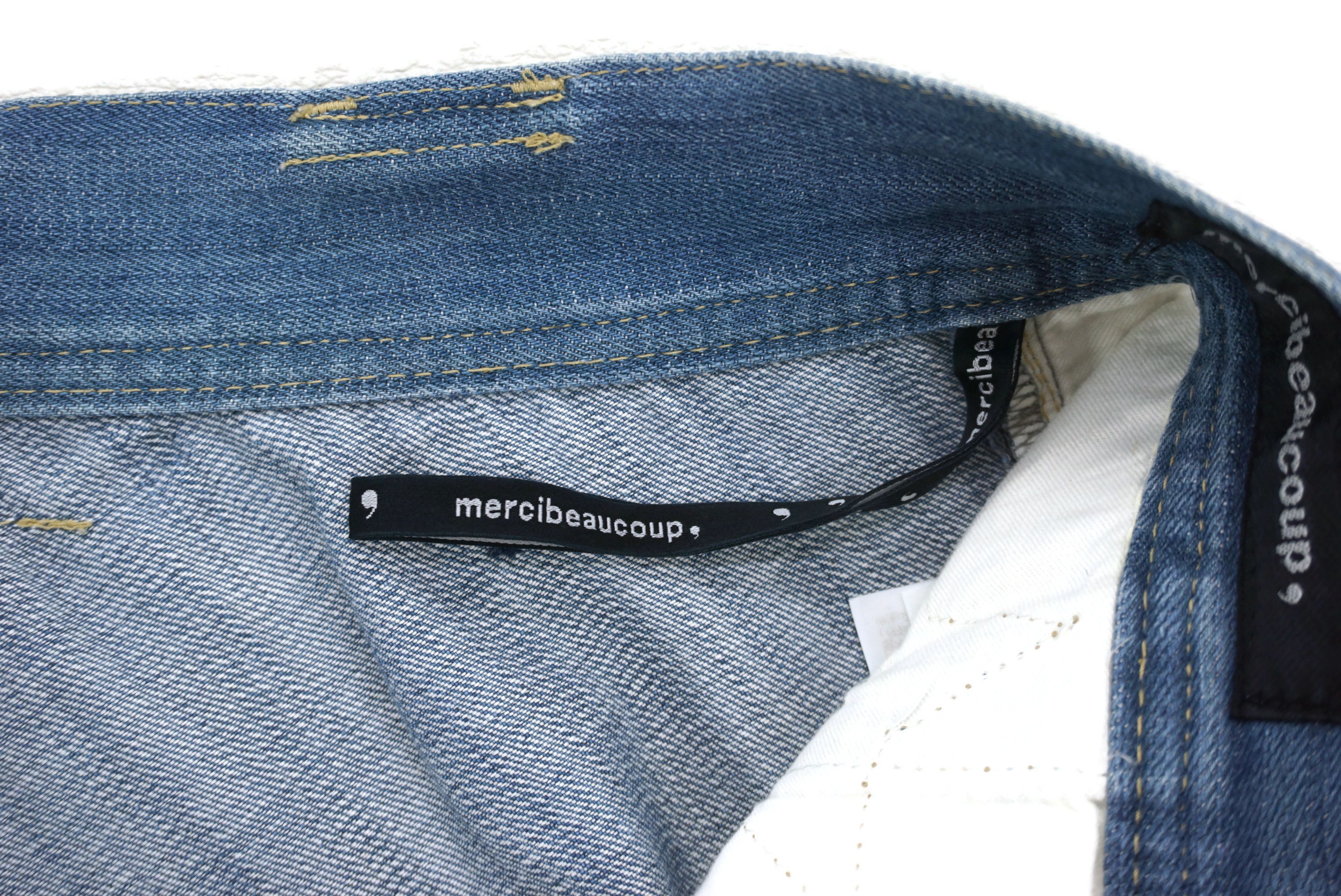 Japanese Brand Mercibeaucoup Jeans fit W31xL25.5 Dropped Crotch Cropped Size US 28 / EU 44 - 8 Thumbnail