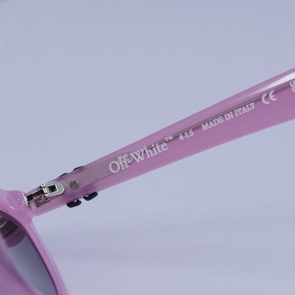 Off-White Off-White OERI13V JASPER 3007 Sunglasses Pink Geometric Size ONE SIZE - 7 Thumbnail