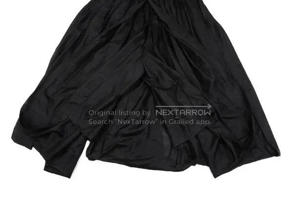 Comme des Garcons Comme Des Garcons size M Black Vintage Design Flare Culott Size 23" - 7 Thumbnail