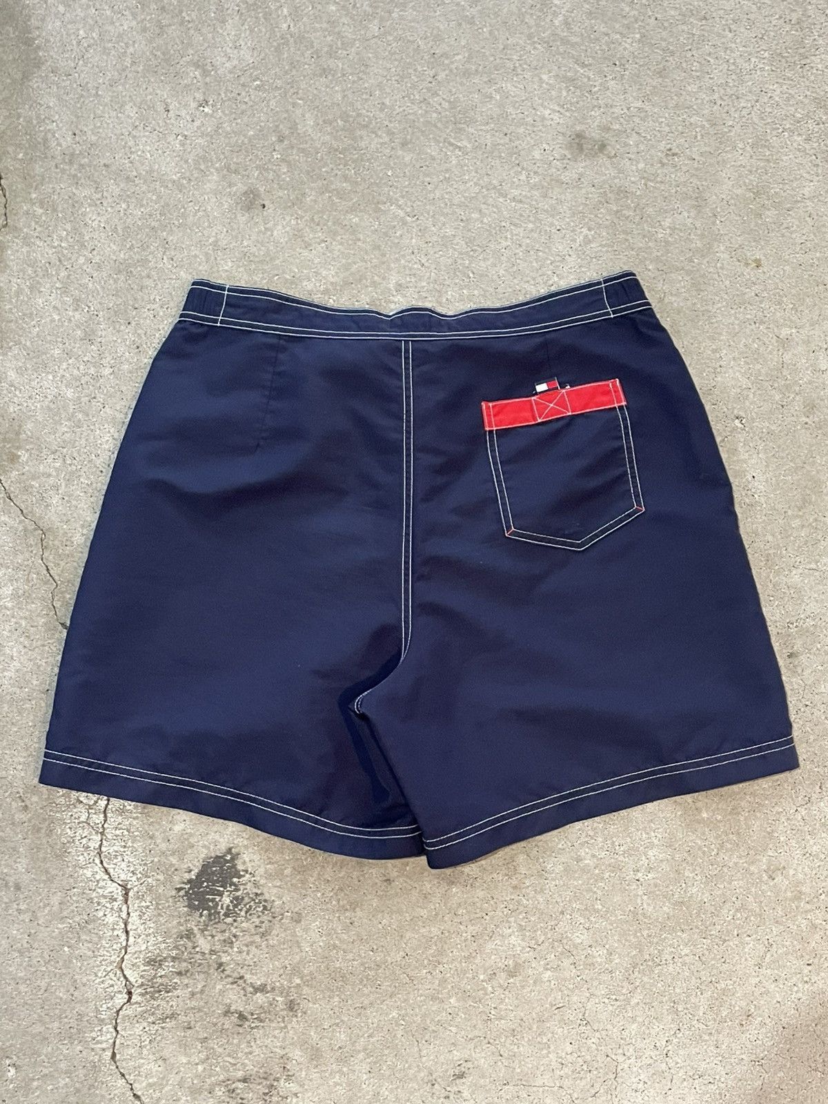 Tommy Hilfiger Early 2000’s Tommy Hilfiger Swim Shorts Size US 32 / EU 48 - 2 Thumbnail
