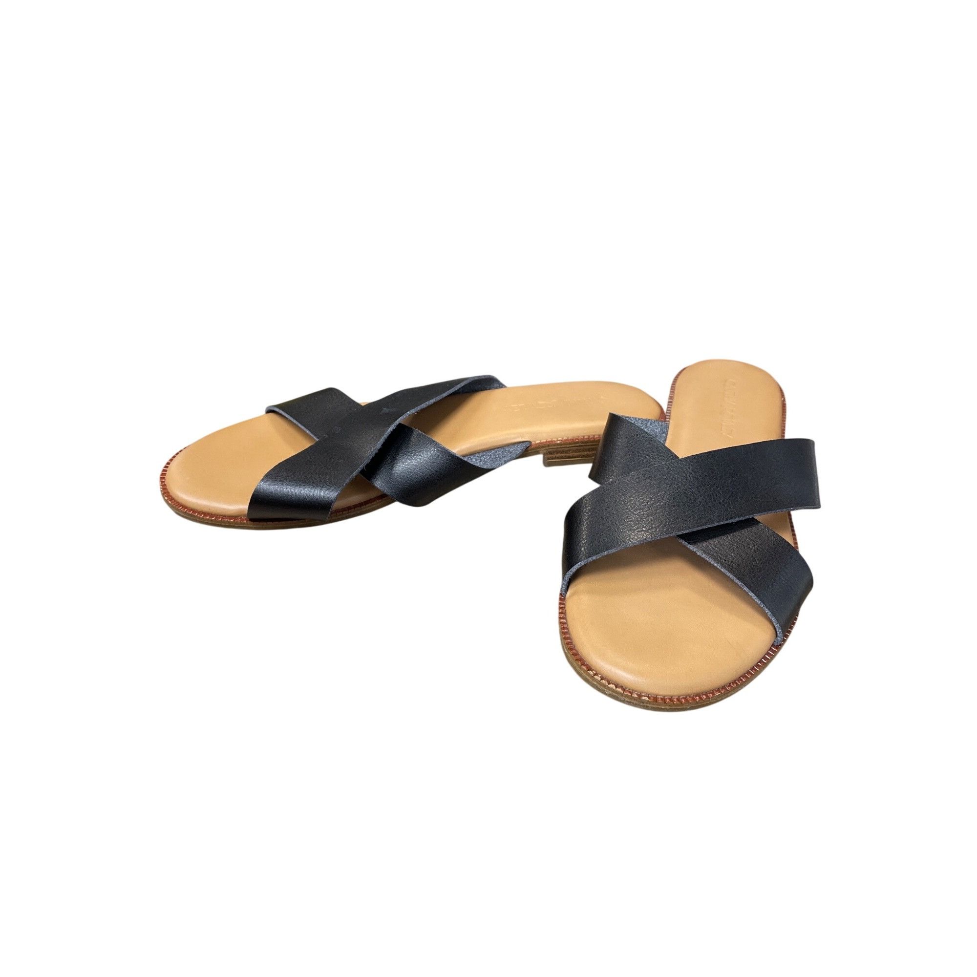 Cynthia Rowley Cynthia Rowley wms black peep open slip pon sandals sz 9.5 S Size US 9.5 / IT 39.5 - 2 Thumbnail