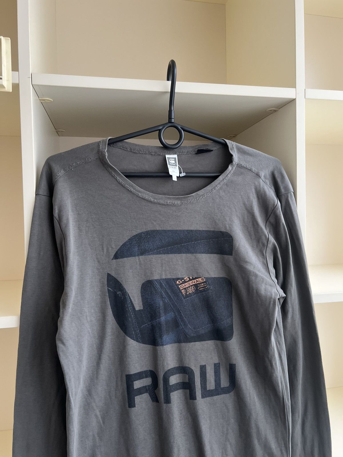 G-Star Vintage G Star Raw Long Sleeve Tee Size US L / EU 52-54 / 3 - 4 Thumbnail