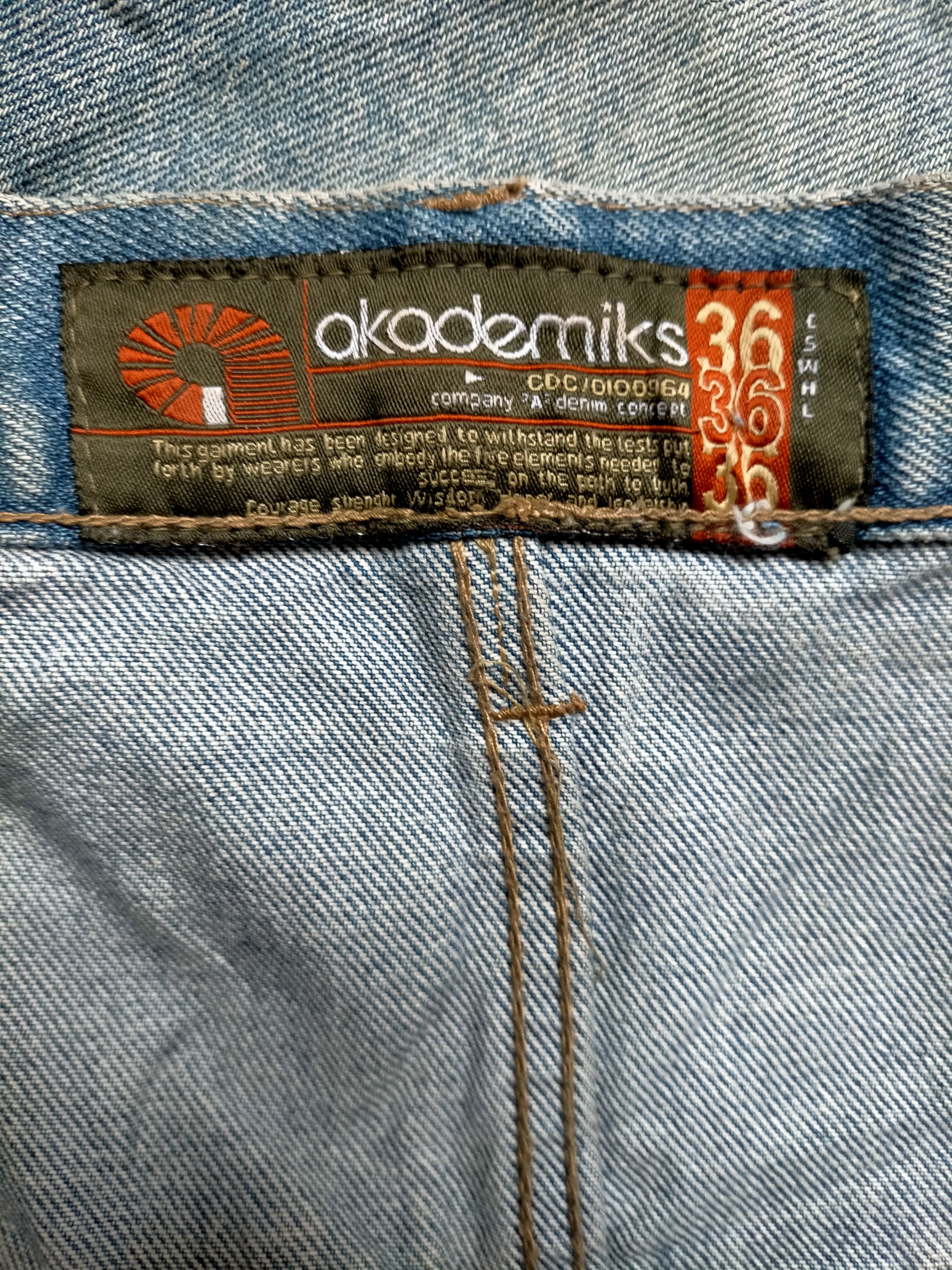 Akademiks Akademiks Baggy Patchwork blue Jeans Size US 36 / EU 52 - 18 Thumbnail