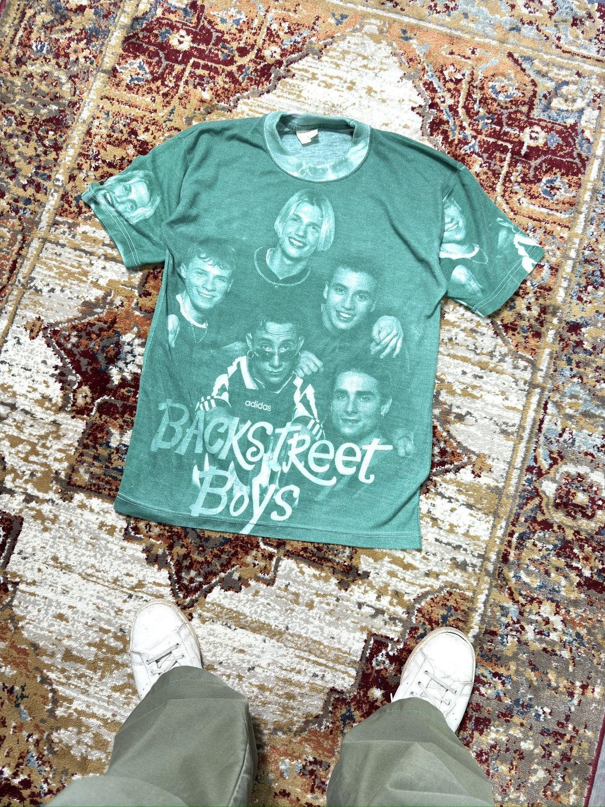 Hanes × Vintage Backstreet boys 1998 tour tee (balenciaga