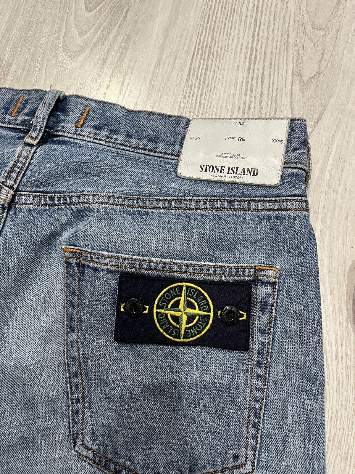 Massimo Osti × Stone Island Jeans Stone island Size US 32 / EU 48 - 3 Thumbnail