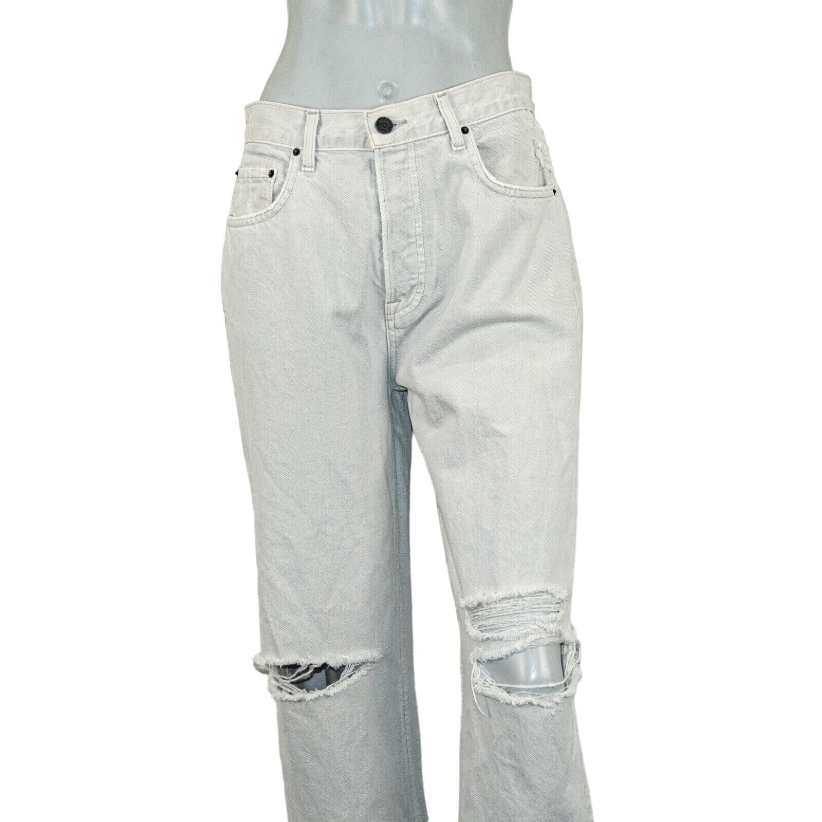 GRLFRND GRLFRND Bella Low Rise Boyfriend Denim Jeans ripped mojave Size 27" / US 4 / IT 40 - 6 Thumbnail