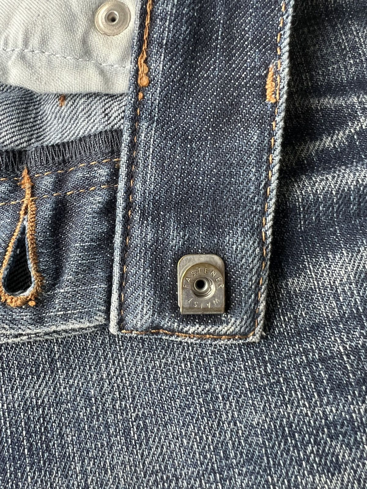 Dior AW12 Dior Homme Hedi Slimane Stone Wash Distress Denim Jeans Size US 32 / EU 48 - 10 Thumbnail