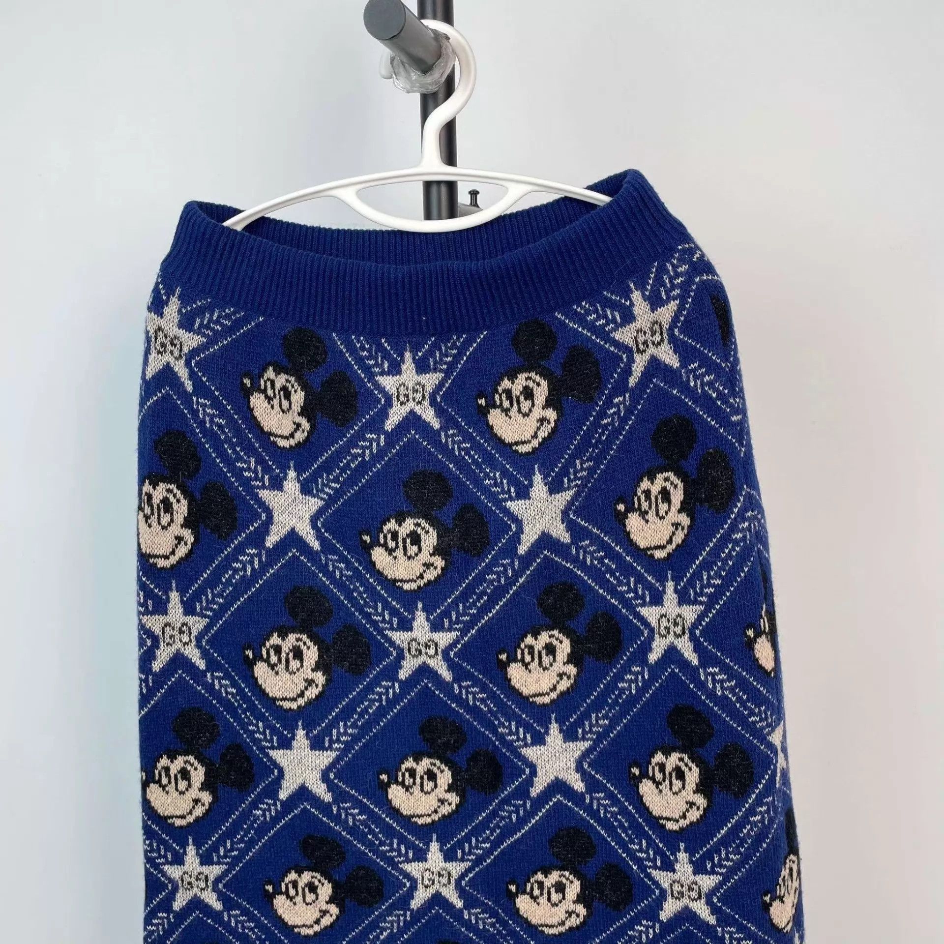 Gucci Gucci X Disney Blue Wool Skirt Size 27" / US 4 / IT 40 - 9 Thumbnail