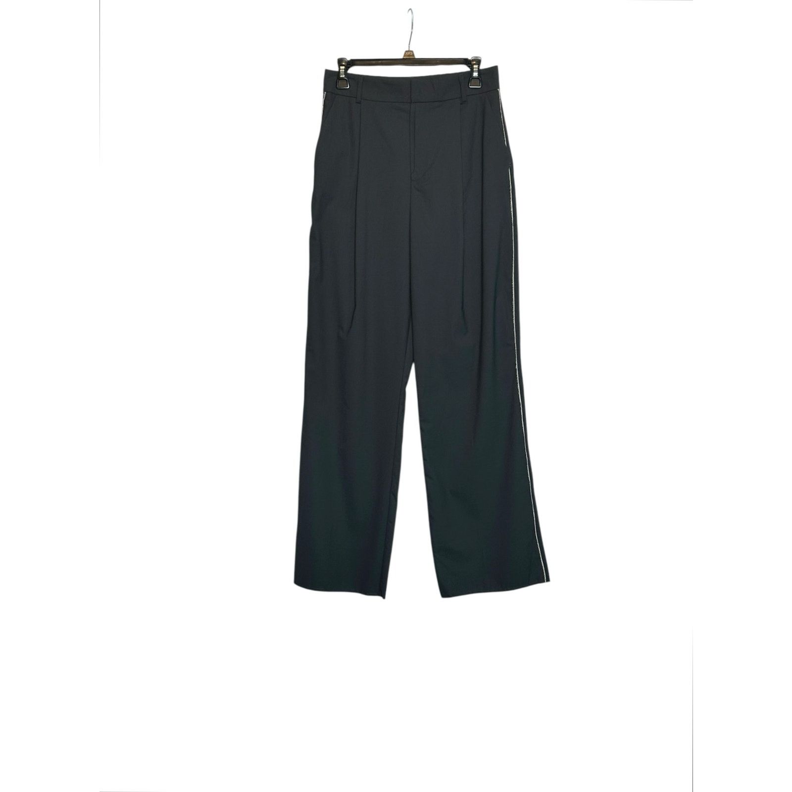 Zara Zara gray pleated high waist pants size XS Size 28" / US 6 / IT 42 - 11 Thumbnail