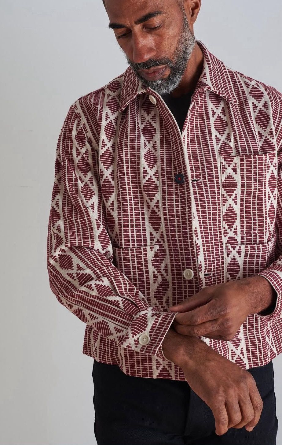 Kardo Kardo Bodhi Chore Jacket Handcrafted Size US M / EU 48-50 / 2 - 2 Thumbnail