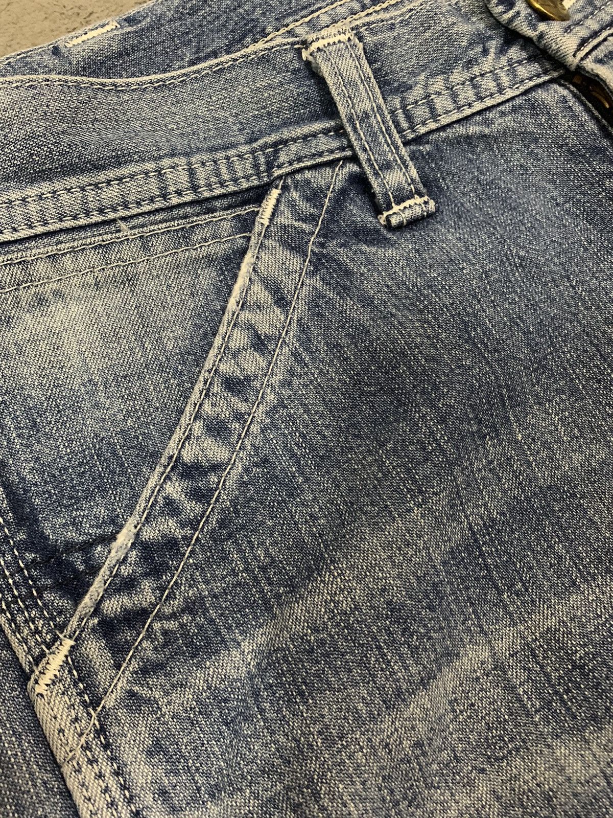 Lee Vintage 70s Lee Union Made Loose Fit Carpenter Jeans Repro Size US 30 / EU 46 - 6 Thumbnail