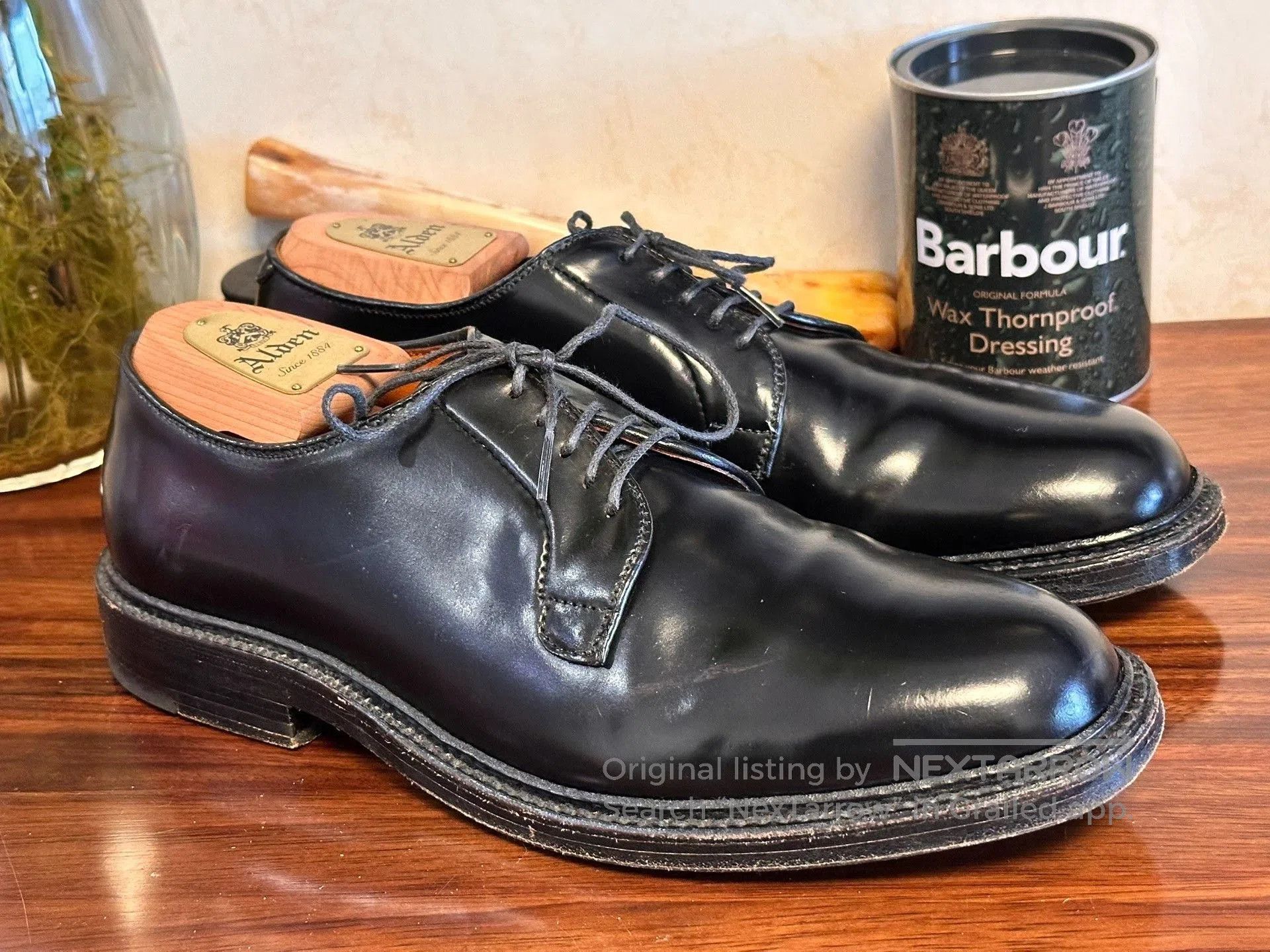 Alden Alden PTB 9901 Black Shell Cordovan. Size US 8 / EU 41 - 3 Thumbnail