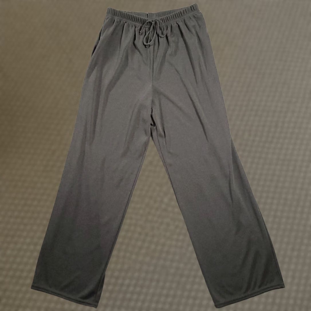 Lee Vintage Kathie Lee Collection Womens Sz L Pull-On Casual Dress Pants Gray Size 36" / US 14 / IT 50 - 1 Thumbnail