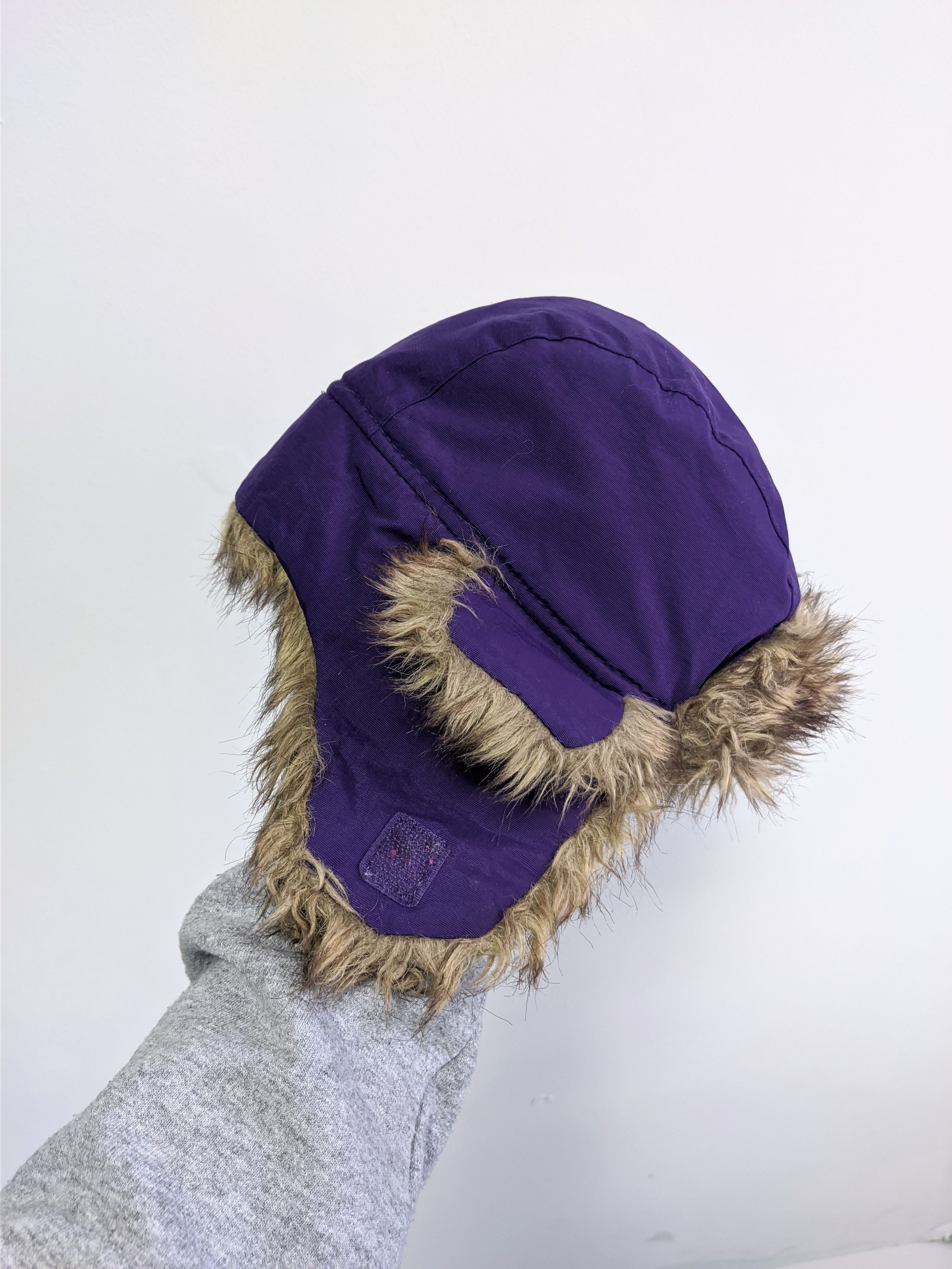Vintage Hello Kitty y2k fur hat mohair fuzzy big logo Size ONE SIZE - 4 Thumbnail