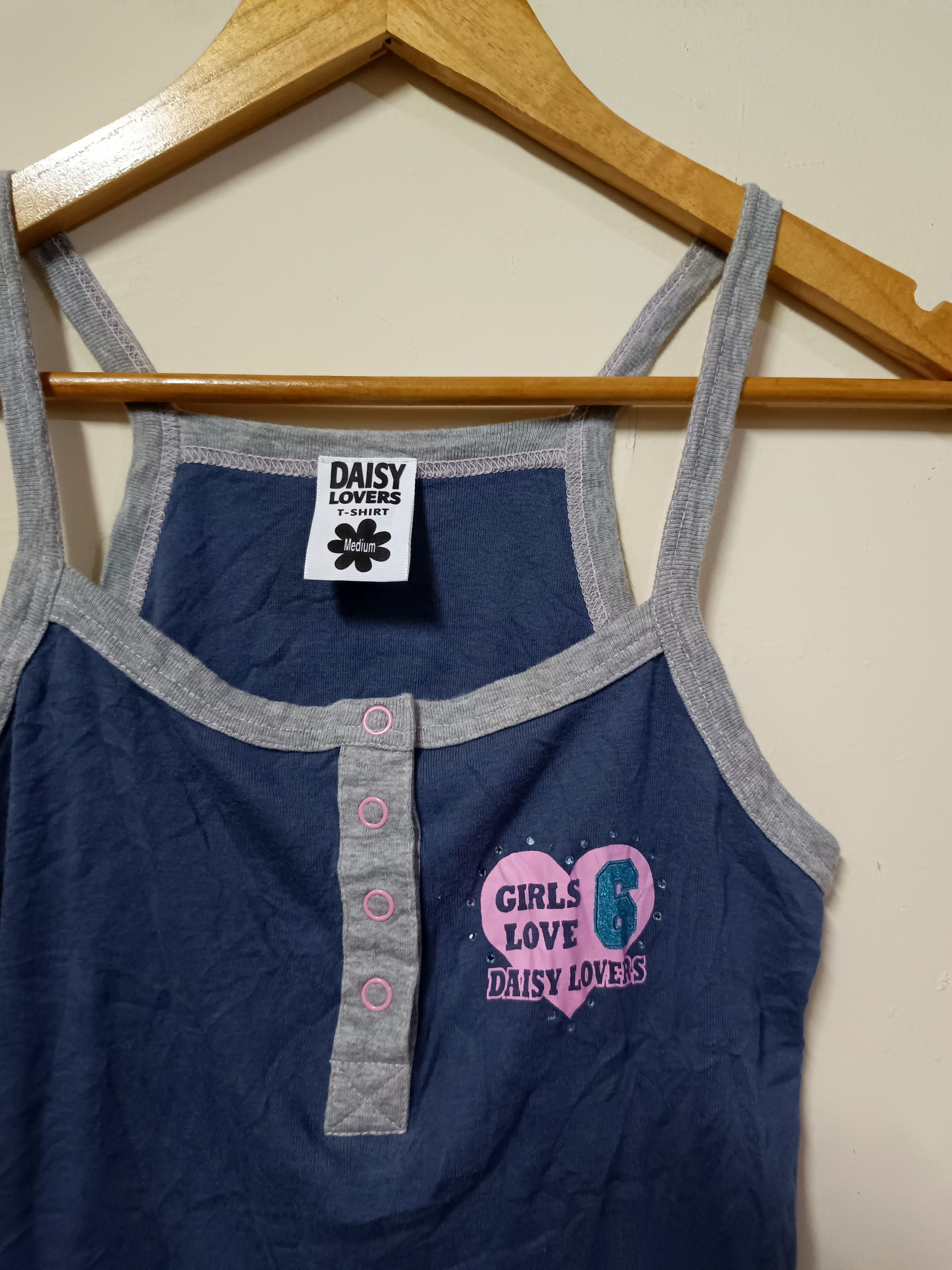 Japanese Brand Daisy lovers rare y2k tank tops Size M / US 6-8 / IT 42-44 - 3 Thumbnail