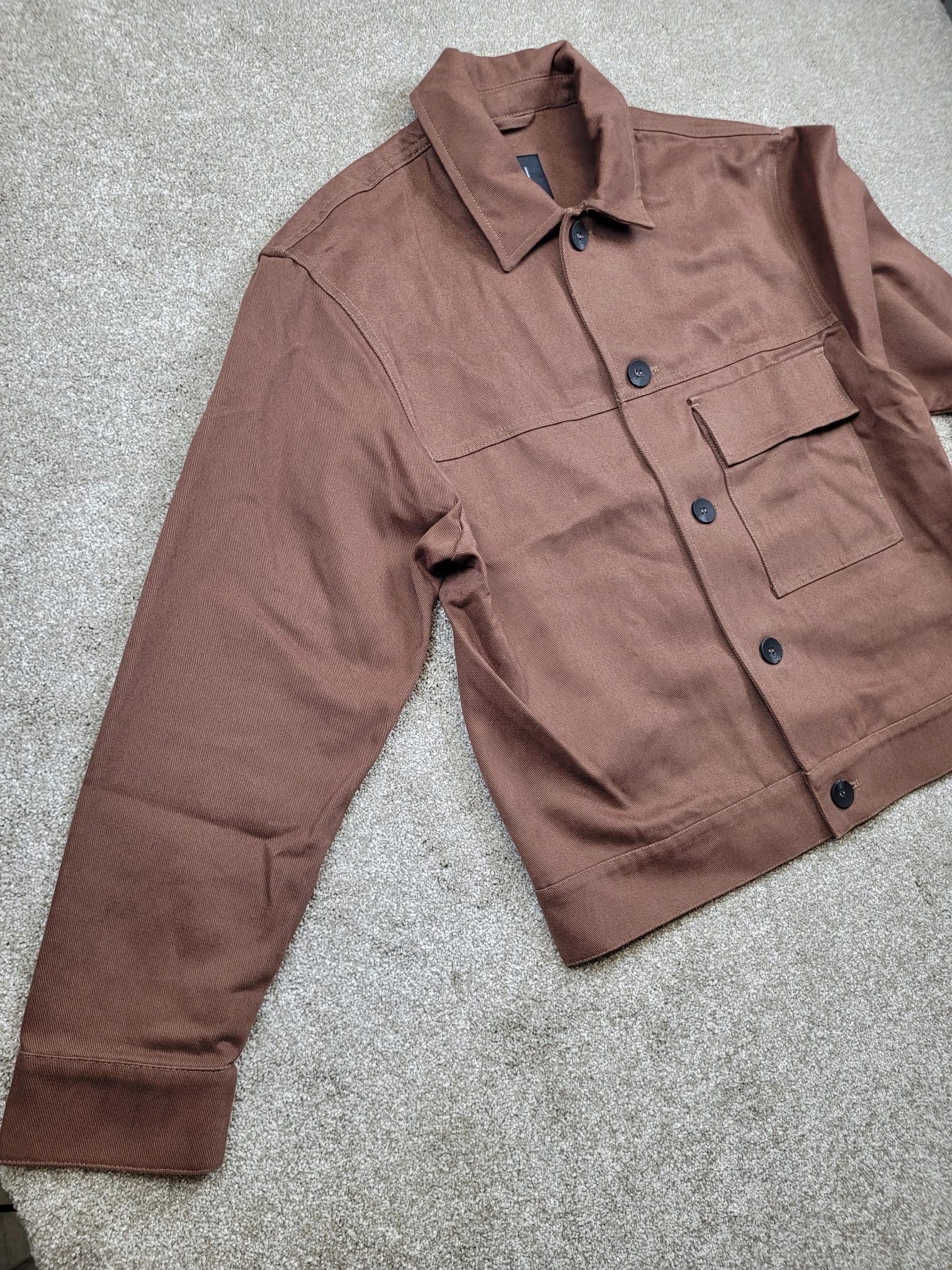 Other NU Studio Brown Utility Jacket Shacket Size M Overshirt Size US M / EU 48-50 / 2 - 1 Thumbnail