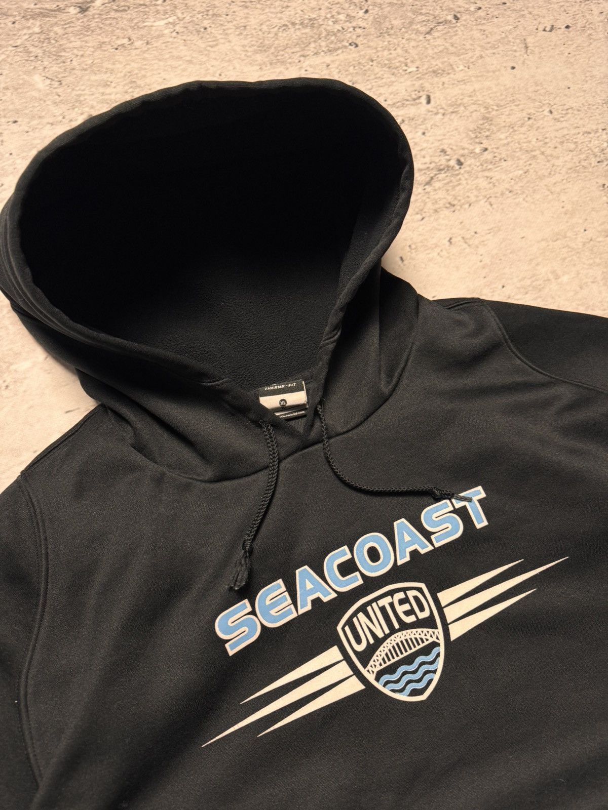 Nike × Vintage NIKE VINTAGE CENTER LOGO OVERSIZE BOXY HOODIE Size US XL / EU 56 / 4 - 3 Thumbnail