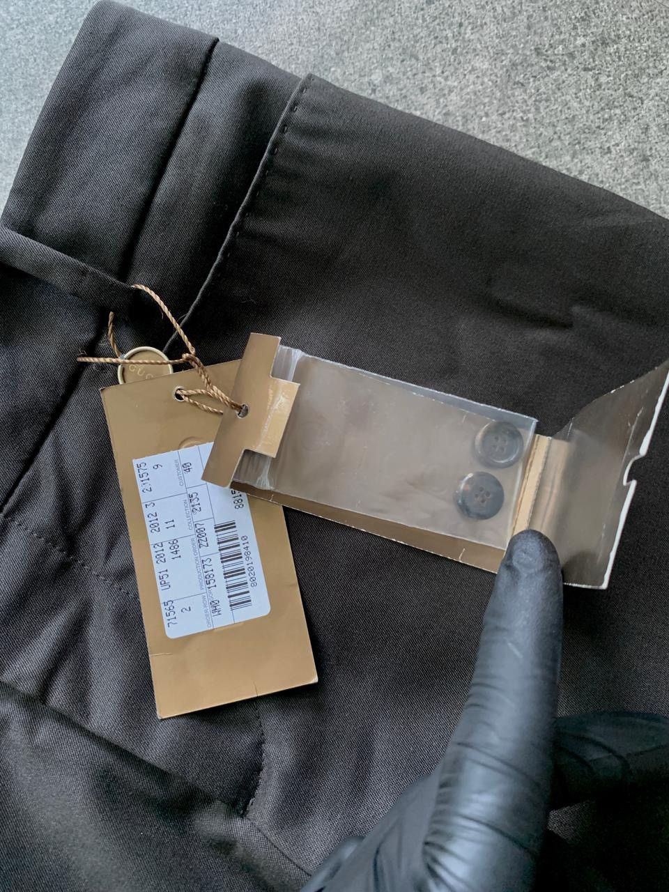 Gucci FREE TAX! BNWT Straight semi Flared Trousers Size US 29 - 7 Thumbnail