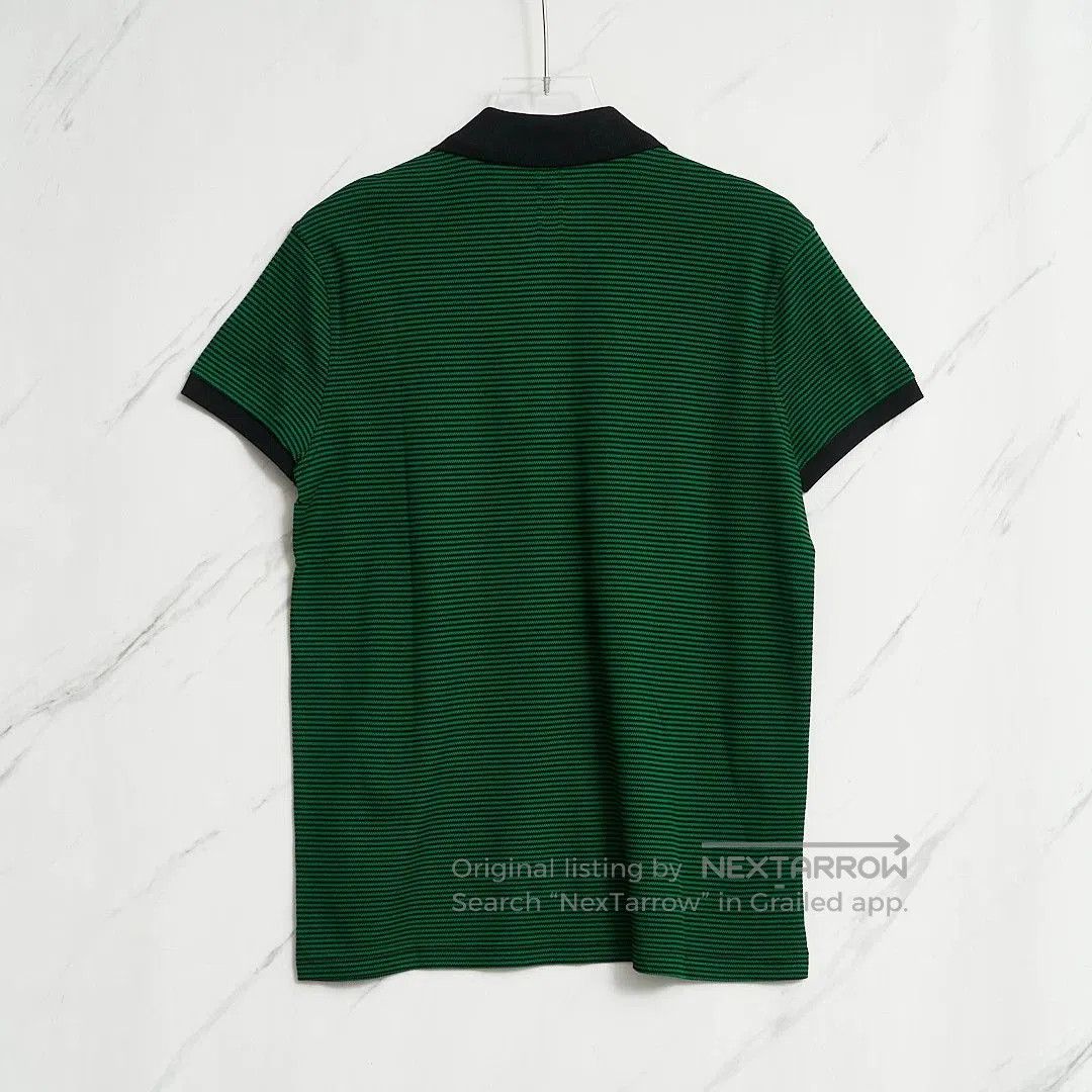 Saint Laurent Paris Saint Laurent Men's Embroidered Stripe Polo. Size US M / EU 48-50 / 2 - 5 Thumbnail