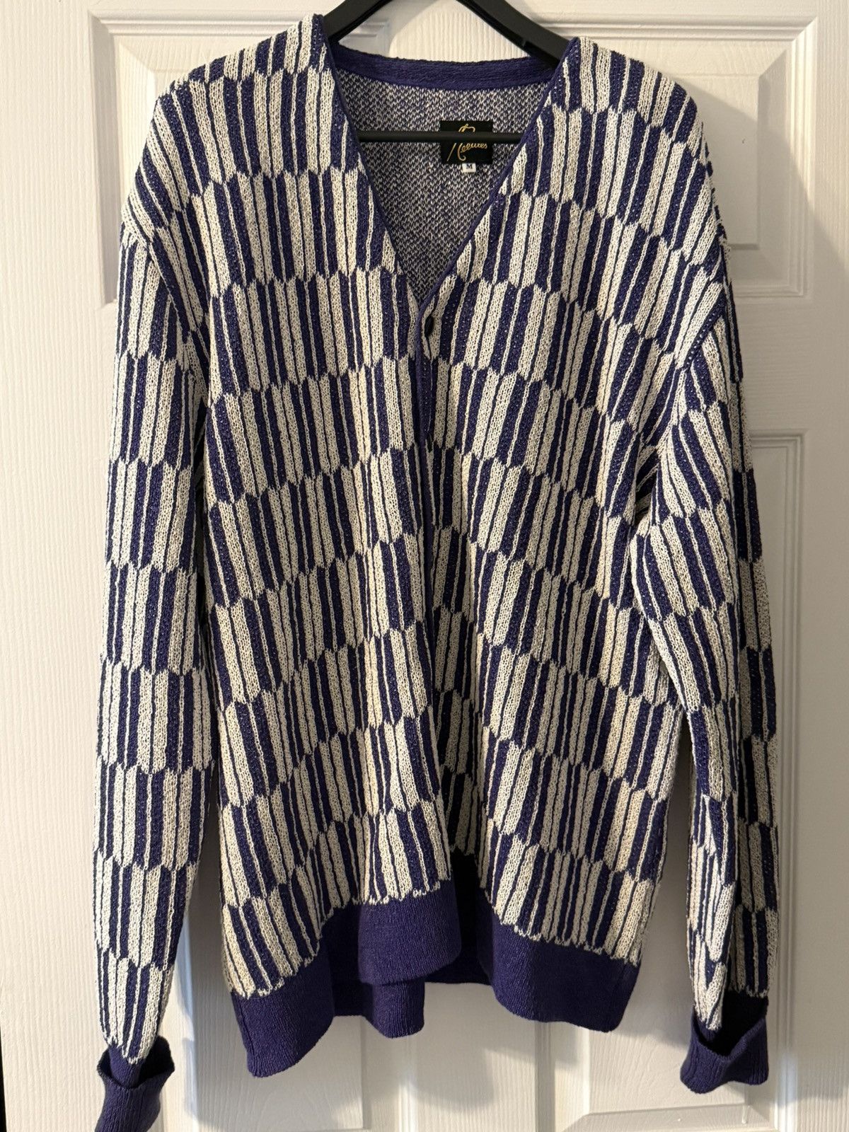 Needles Needles Paper Knit Cardigan - Purple Size US L / EU 52-54 / 3 - 1 Preview