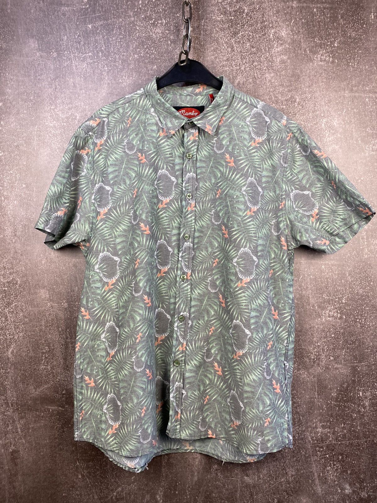 Mambo Vintage Hawaii shirt button up Hawaiian Loud Shirt Mambo 90s Size US XL / EU 56 / 4 - 1 Thumbnail