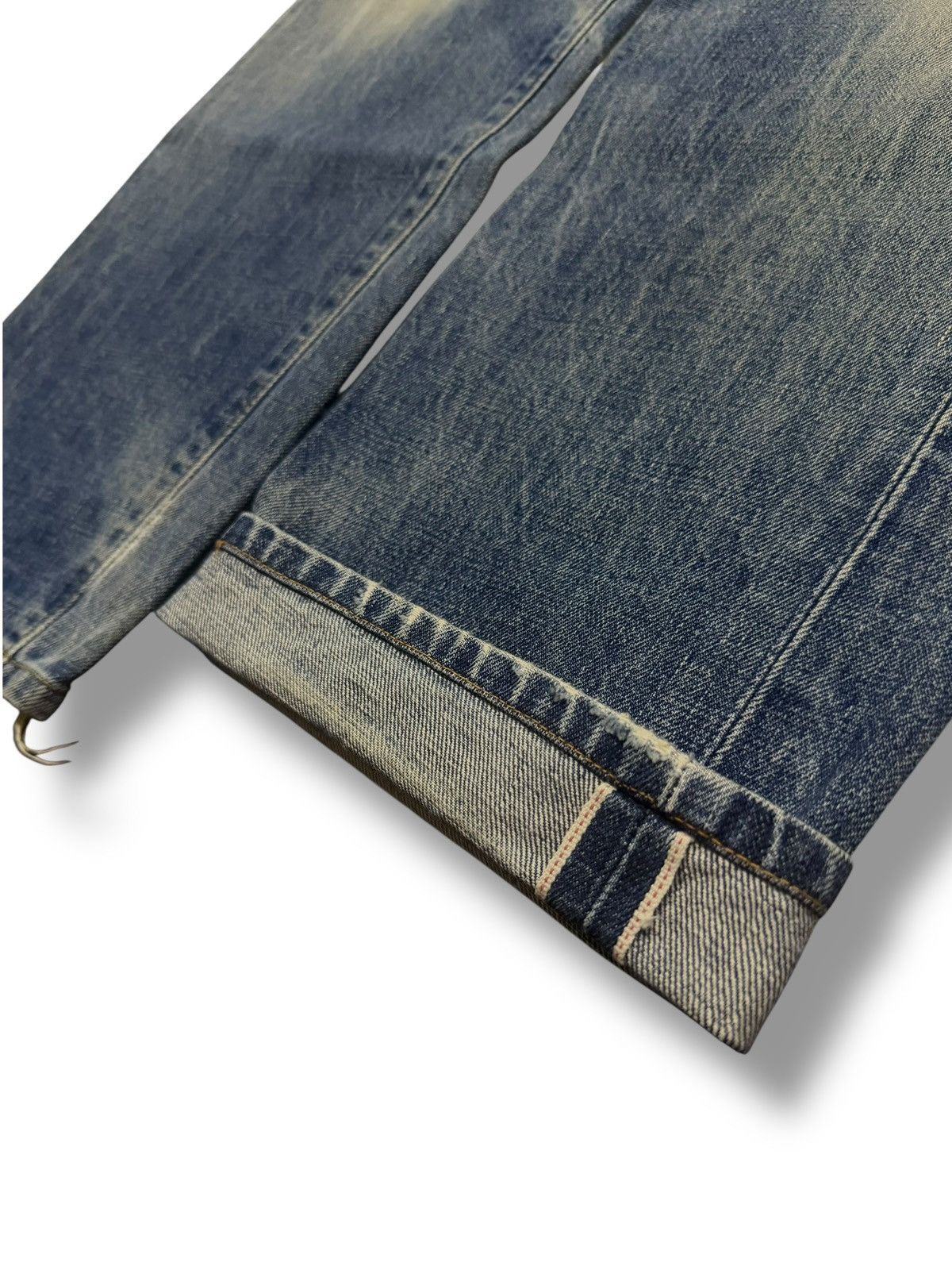 Levi's Vintage Clothing Vintage 90s Levi’s 502-XX Big E Talon Japan Selvedge Denim Size US 30 / EU 46 - 8 Thumbnail