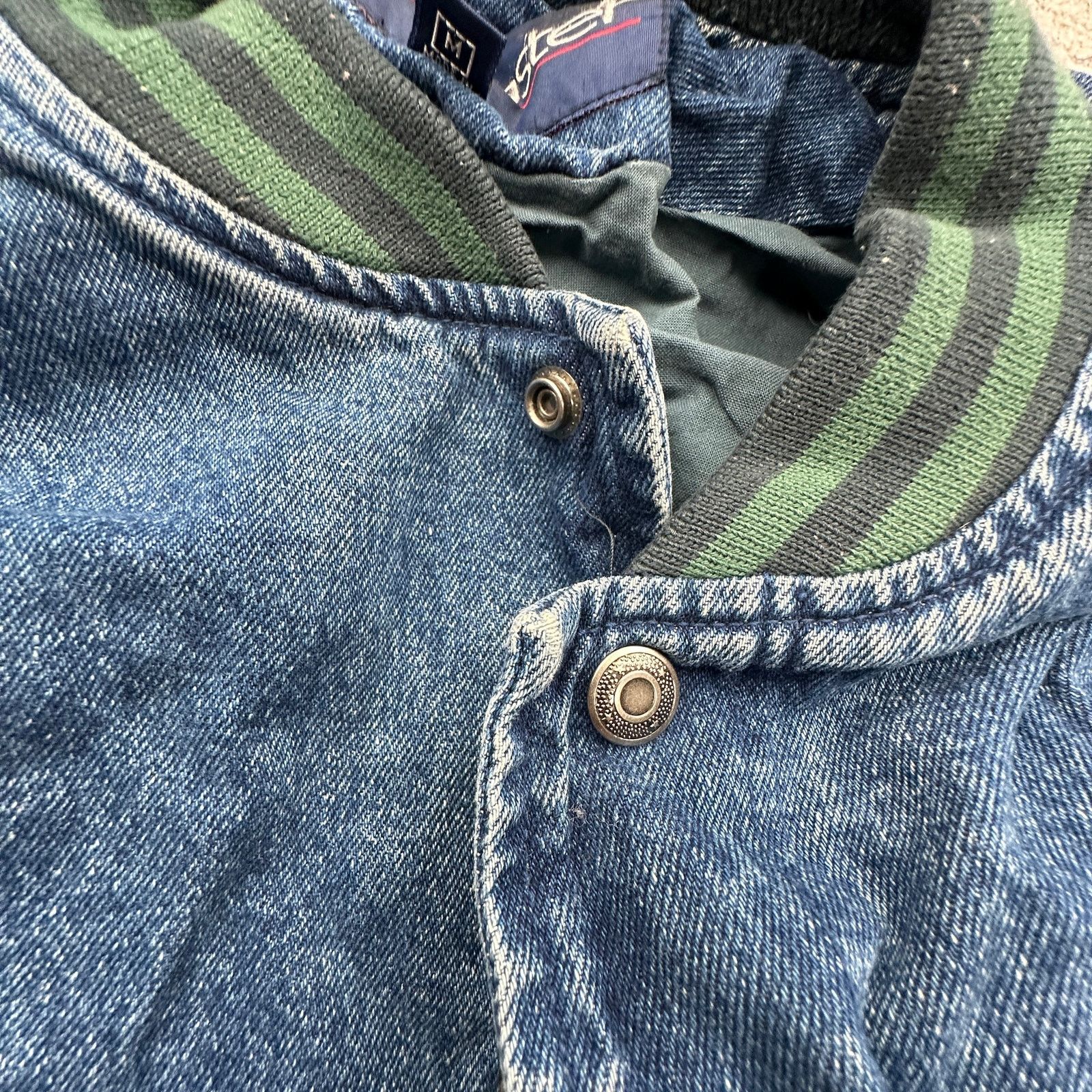 Swingster VTG 90s Swingster Corvette Denim Jean Jacket Twill Varsity M Size US M / EU 48-50 / 2 - 8 Thumbnail