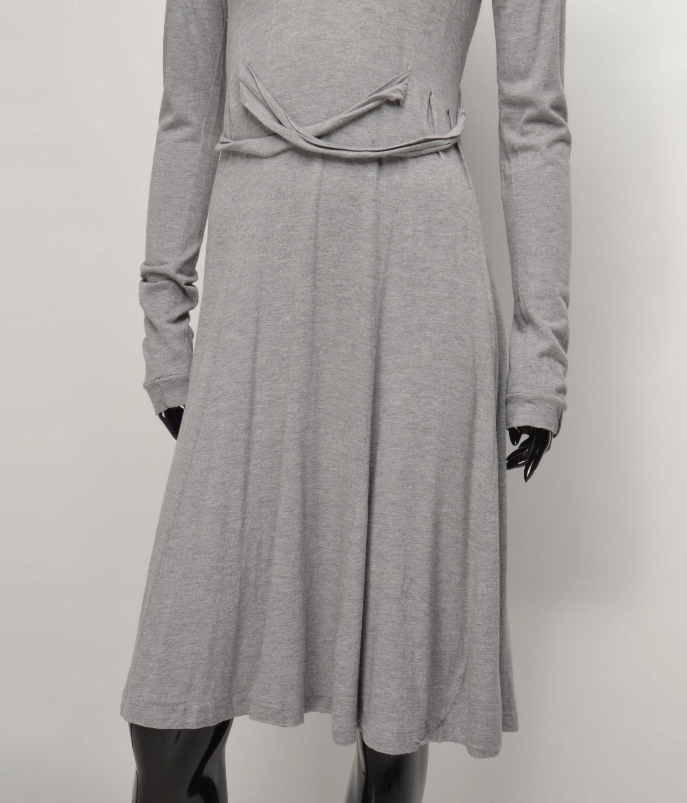 CLOSED × Marithe + Francois Girbaud × Vintage Closed by Marithe Francois Girbaud V-Neck Long Sleeve Dress Size S / US 4 / IT 40 - 3 Thumbnail